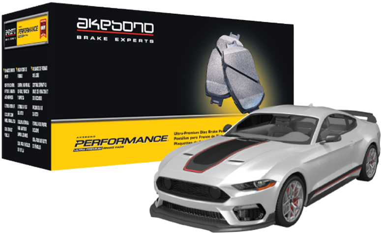 Akebono Performance® Ultra-Premium Brake Pads: Street Vehicles