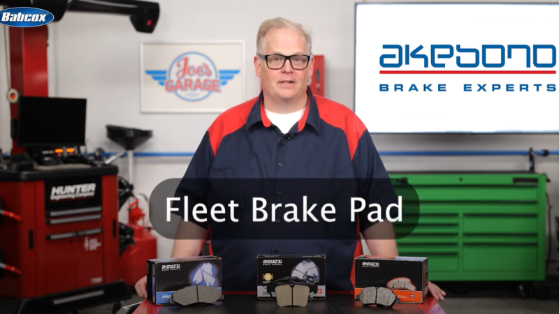 Fleet brake pads video